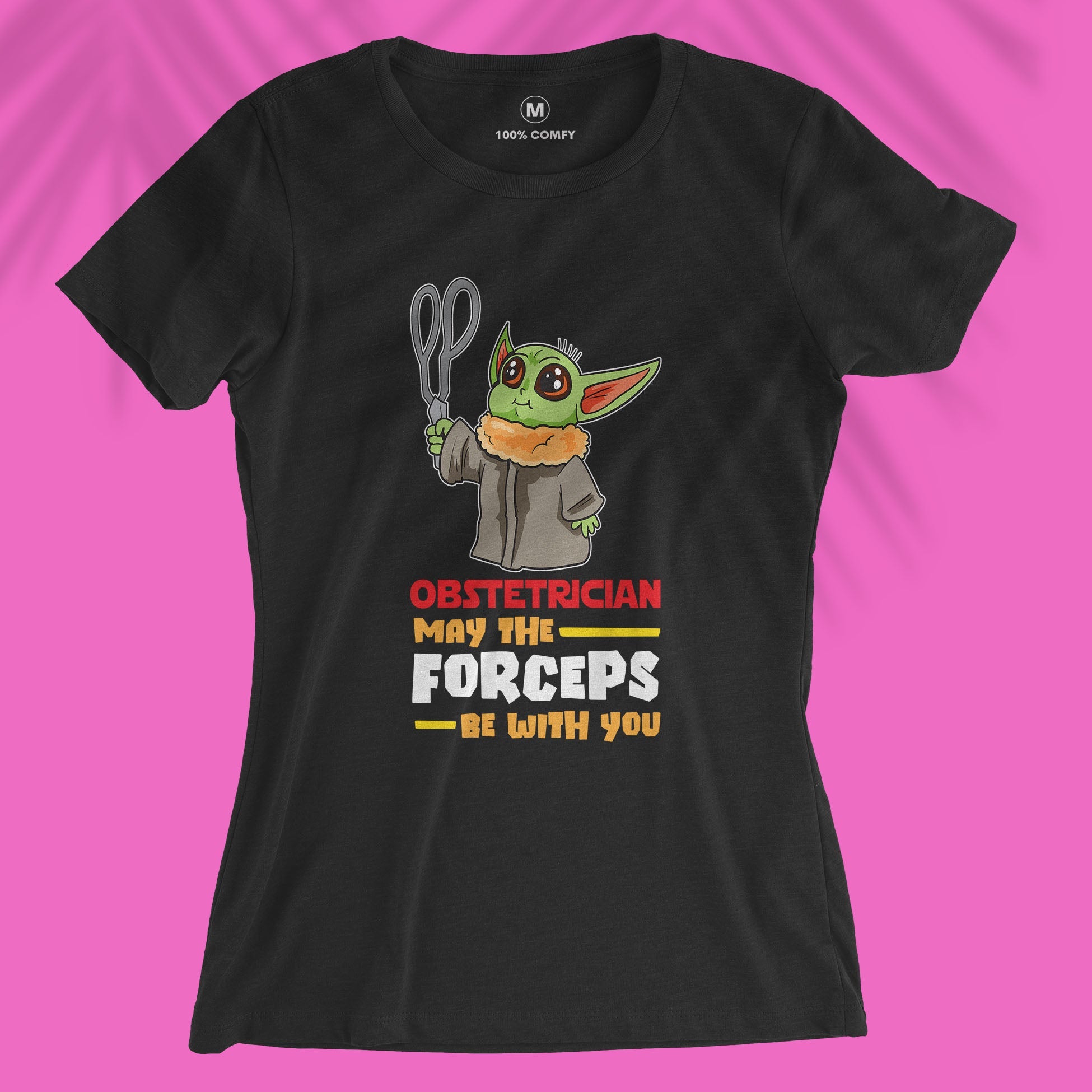 Forceps Delivery - Obstetrician Yoda - Women T-shirt