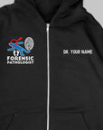 Definition Of Forensic Pathologist - Personalized Unisex Zip Hoodie