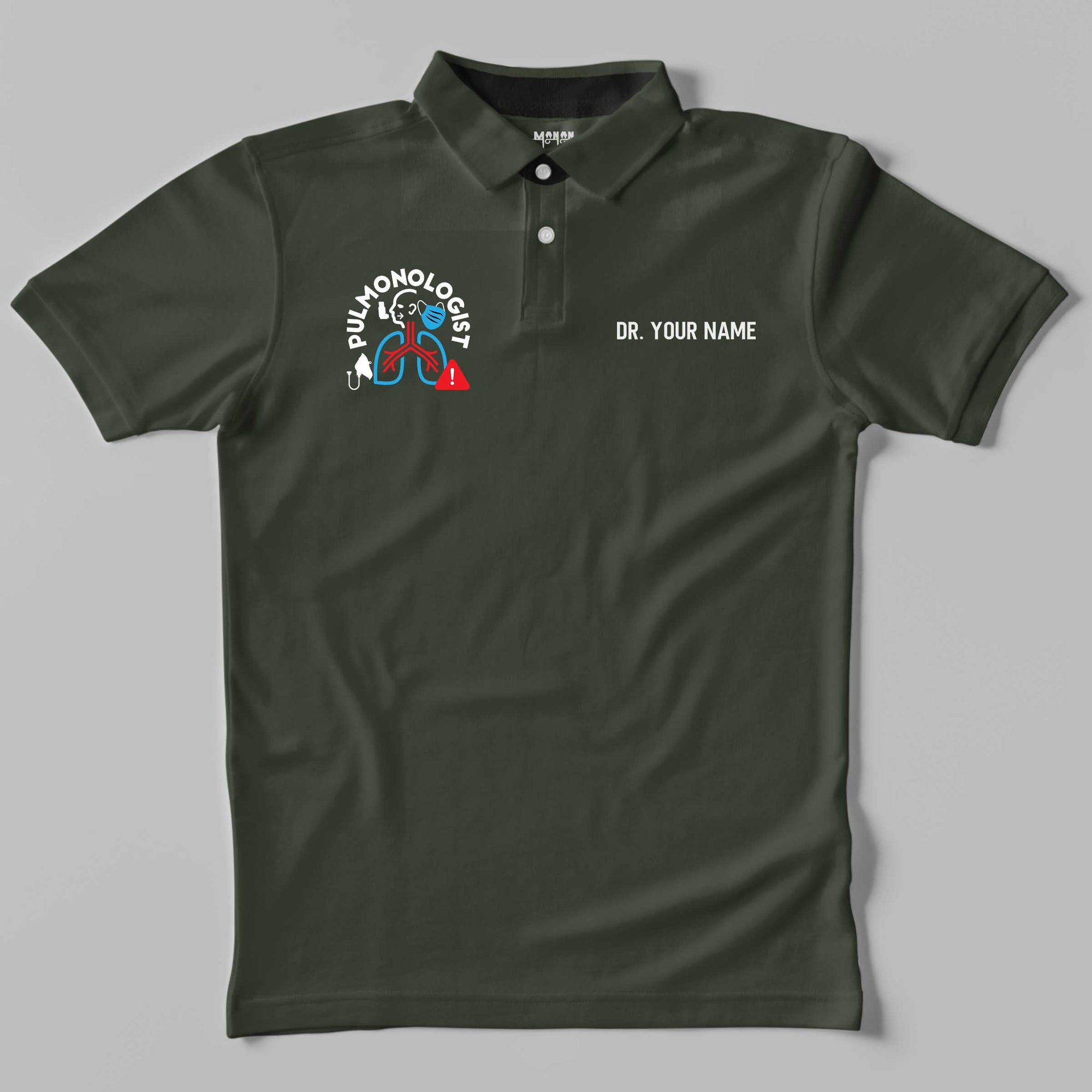 Definition Of Pulmonologist - Unisex Polo T-shirt