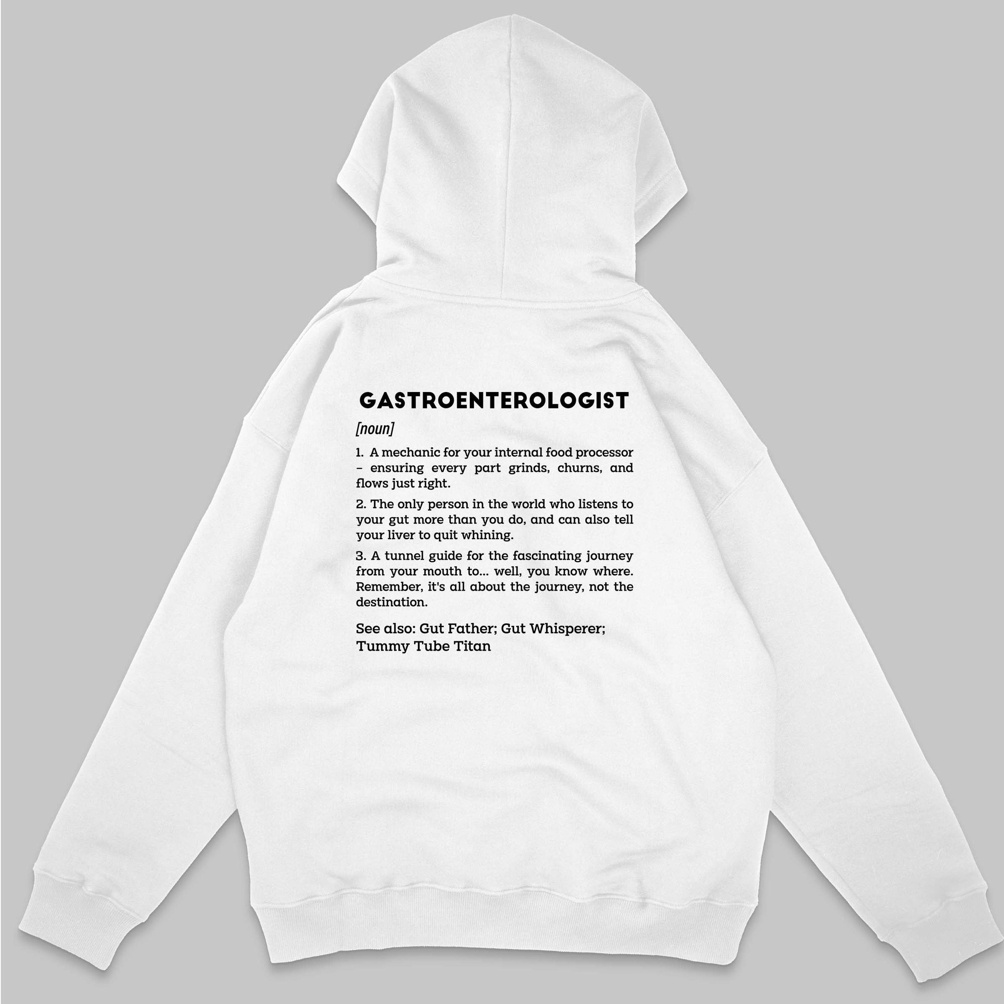 Definition Of Gastroenterologist - Personalized Unisex Zip Hoodie