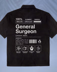 General Surgeon - Product Label-Style - Unisex Oversized Shirt