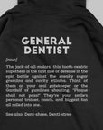 Definition Of General Dentist - Personalized Unisex Zip Hoodie