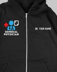 Definition Of General Physician - Personalized Unisex Zip Hoodie