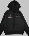 Definition Of General Surgeon - Personalized Unisex Zip Hoodie