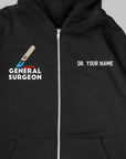 Definition Of General Surgeon - Personalized Unisex Zip Hoodie