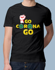 Go Corona Go Quarantine T-shirt designed by The Manan