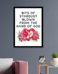 Bits Of Stardust - Framed Poster For Gynecologist Clinics