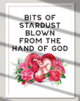 Bits Of Stardust - Framed Poster For Gynecologist Clinics