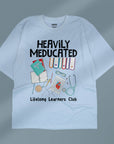 Heavily Meducated - Unisex Oversized T-shirt