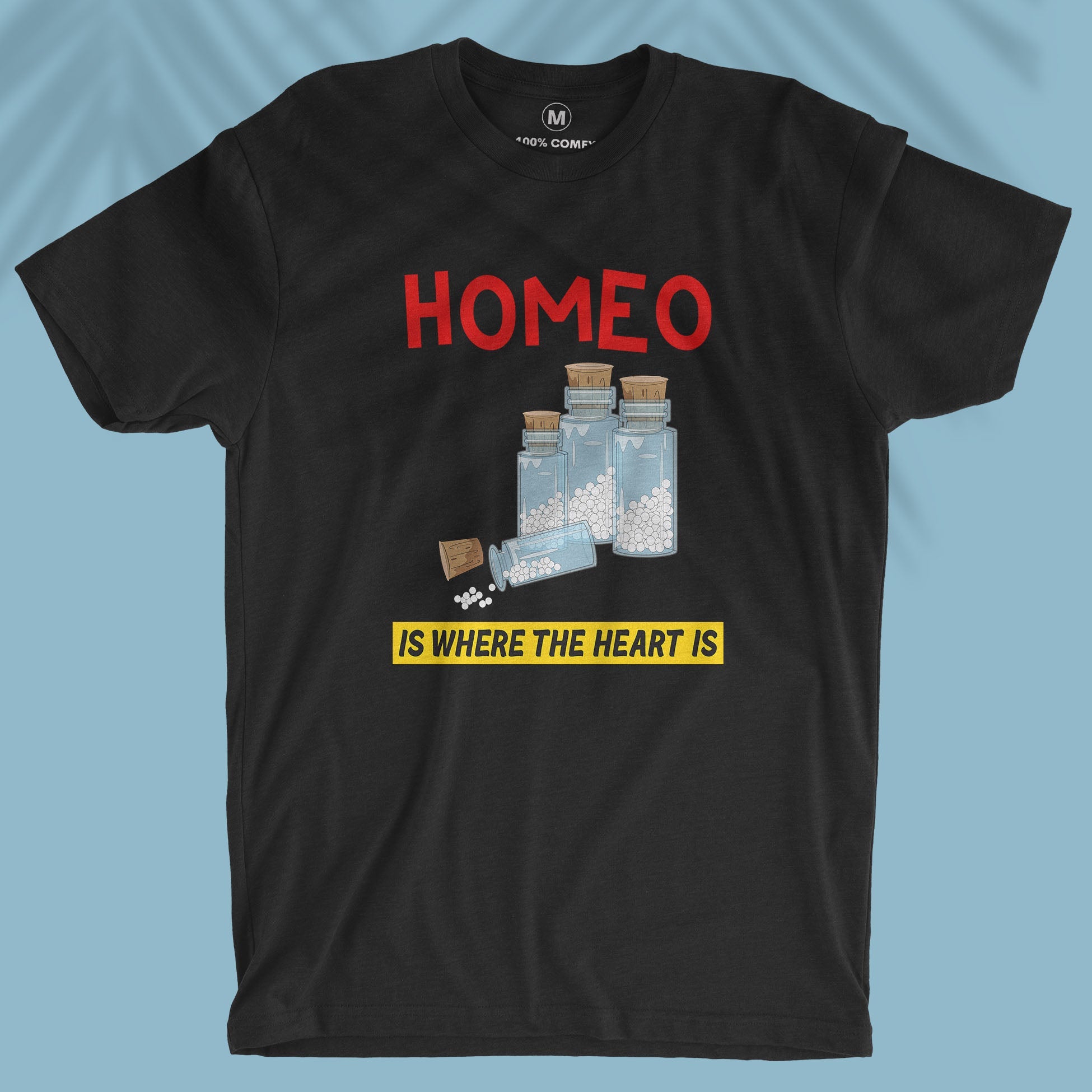 Homeo Is Where The Heart Is - Men T-shirt