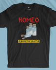 Homeo Is Where The Heart Is - Men T-shirt