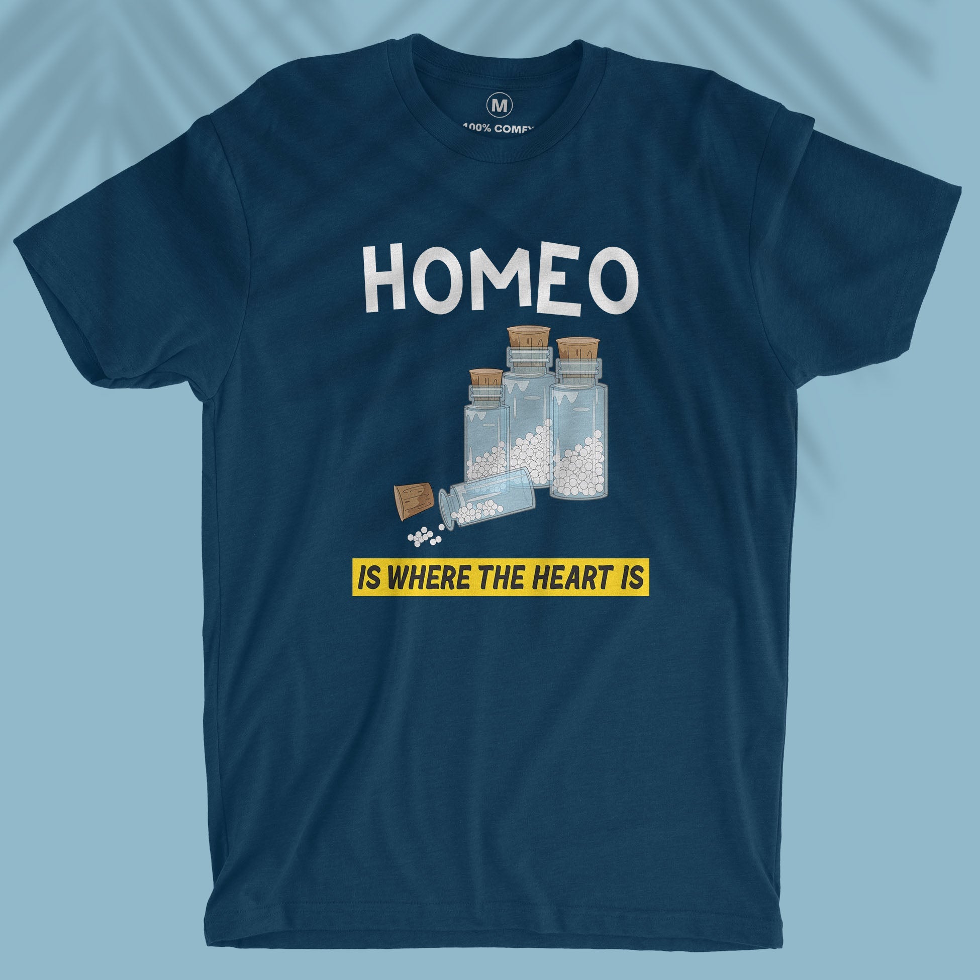 Homeo Is Where The Heart Is - Men T-shirt