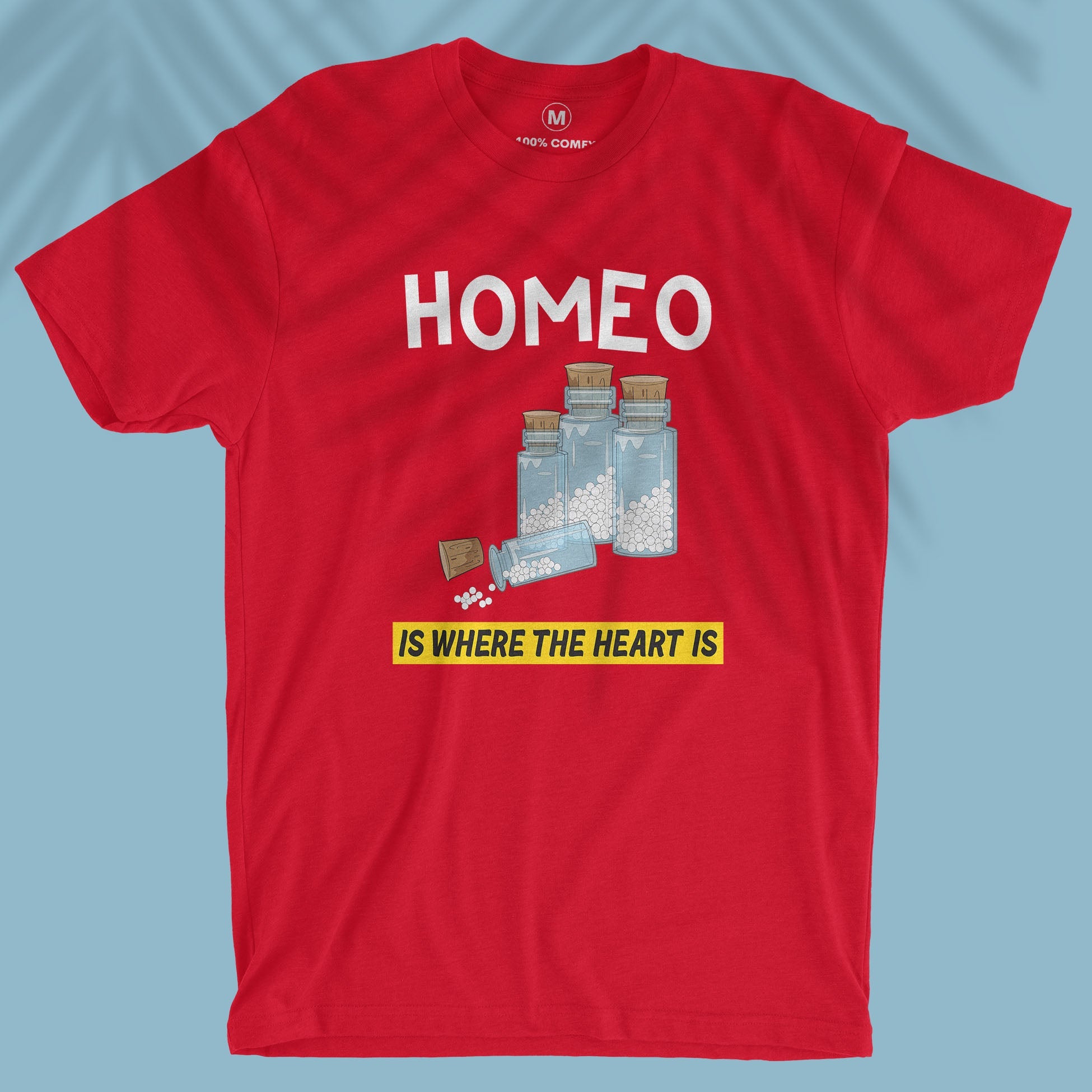 Homeo Is Where The Heart Is - Men T-shirt