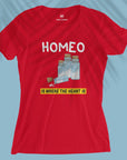 Homeo Is Where The Heart Is - Women T-shirt