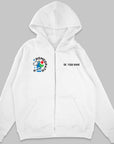 Definition Of Homeopath - Personalized Unisex Zip Hoodie