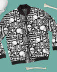 Human Bones - Unisex Printed Jacket For Orthopedic Practitioners