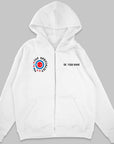 Definition Of IVF Specialist, Fertility Specialist - Personalized Unisex Zip Hoodie