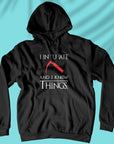 I Intubate And I Know Things - Unisex Hoodie