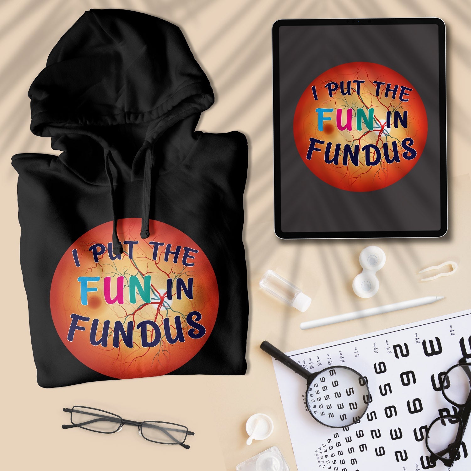 I Put The Fun In Fundus - Unisex Hoodie