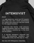 Definition Of Intensivist - Personalized Unisex Zip Hoodie