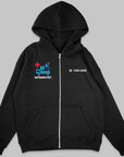 Definition Of Intensivist - Personalized Unisex Zip Hoodie