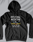 Internal Medicine is Sherlockian - Unisex Hoodie