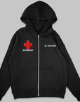 Definition Of Internist - Personalized Unisex Zip Hoodie
