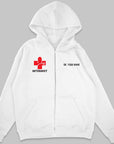 Definition Of Internist - Personalized Unisex Zip Hoodie