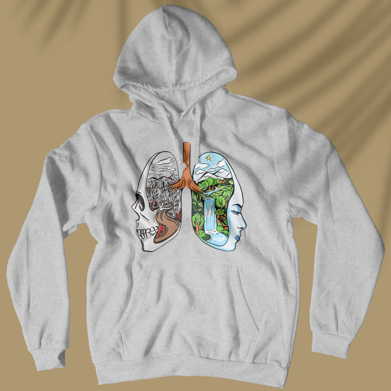 Lung Topography - Unisex Hoodie