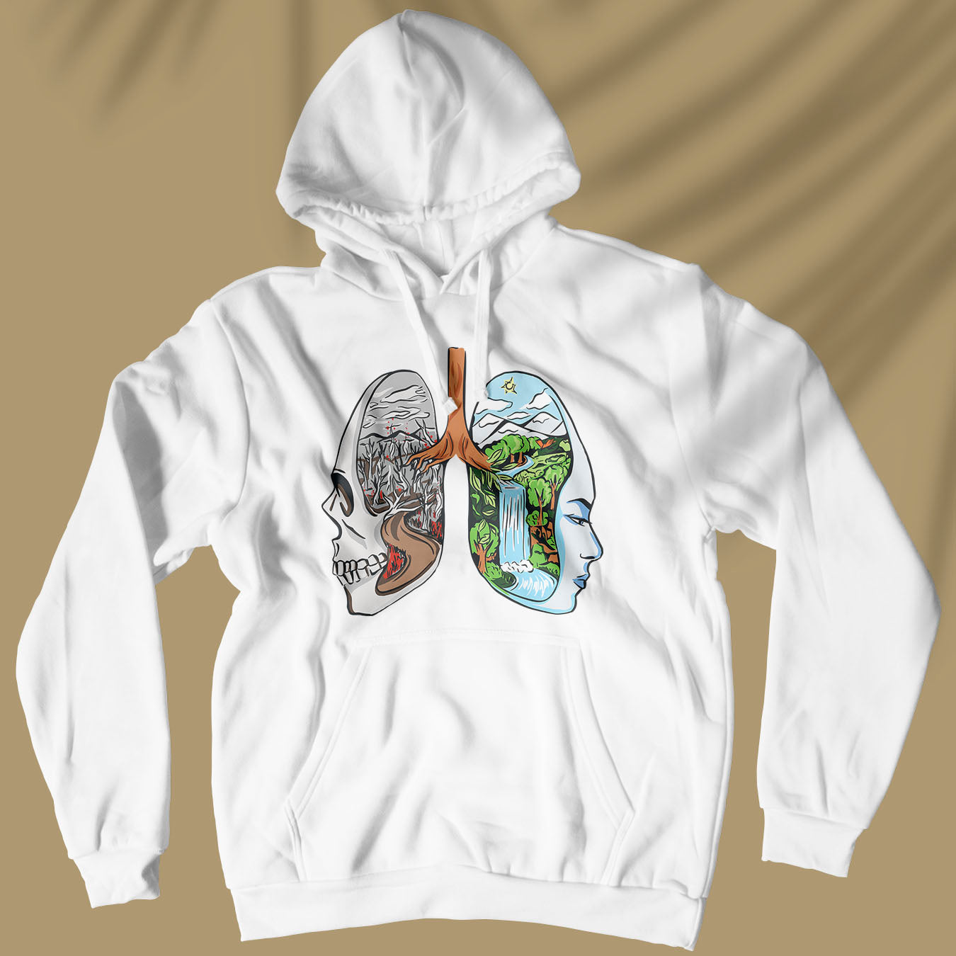 Lung Topography - Unisex Hoodie