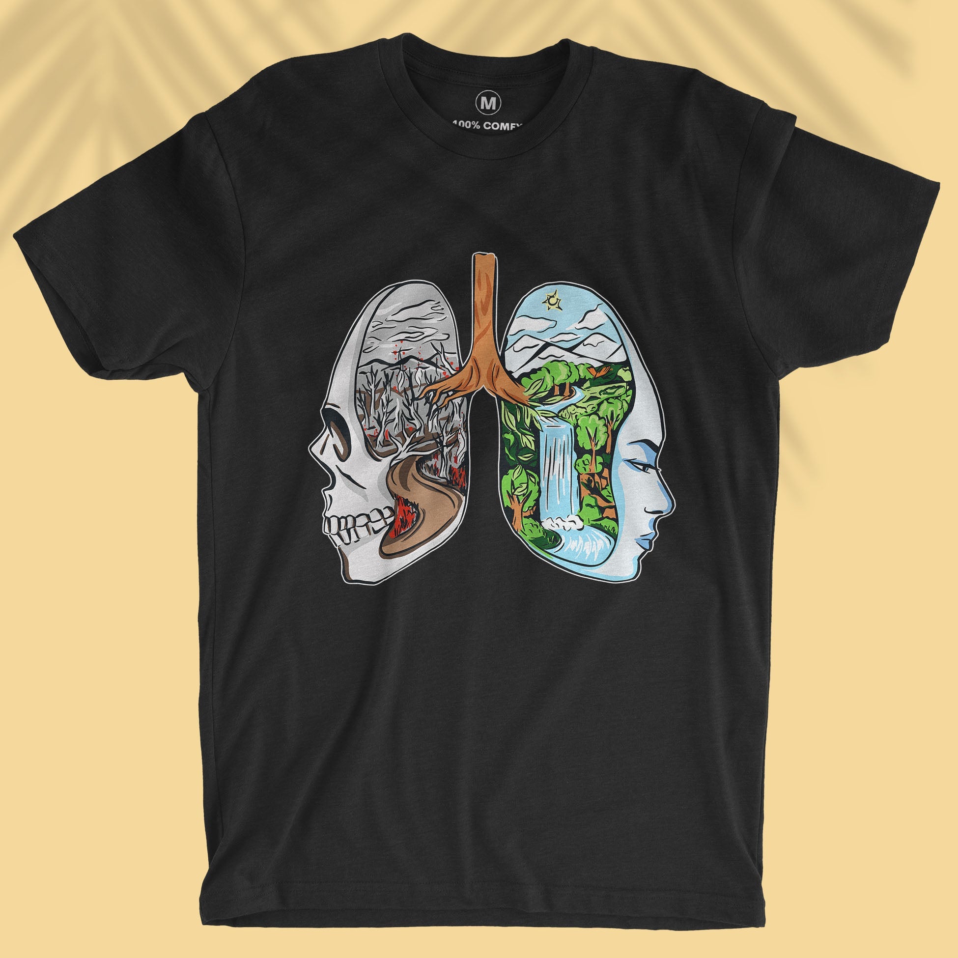 Lung Topography - Unisex T-shirt