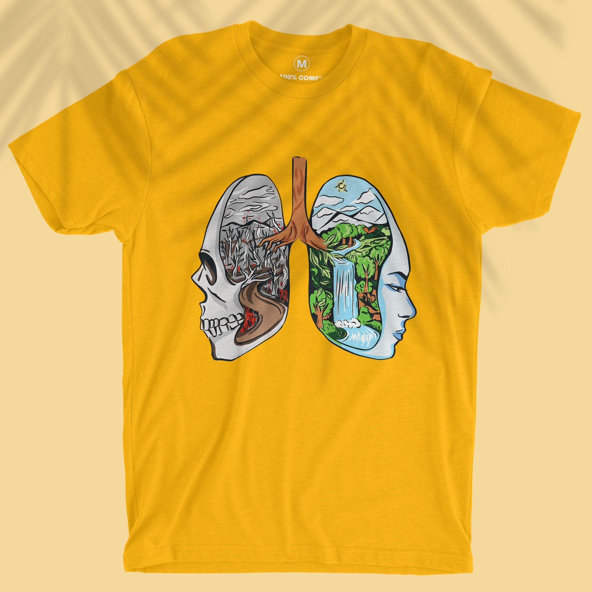 Lung Topography - Unisex T-shirt