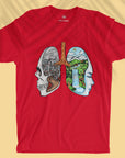 Lung Topography - Unisex T-shirt