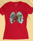 Lung Topography - Women T-shirt