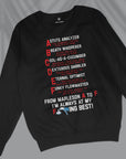 Mapleson A to F - Unisex Sweatshirt