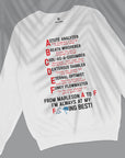 Mapleson A to F - Unisex Sweatshirt