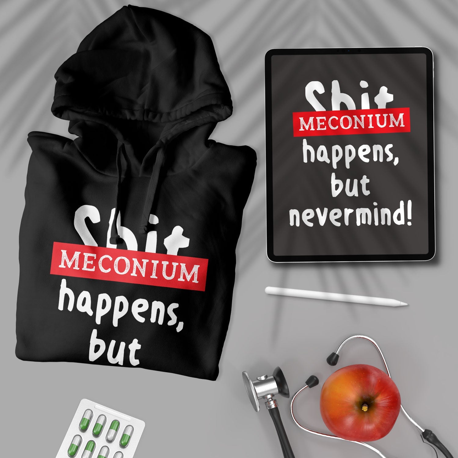 Meconium Happens - Unisex Hoodie