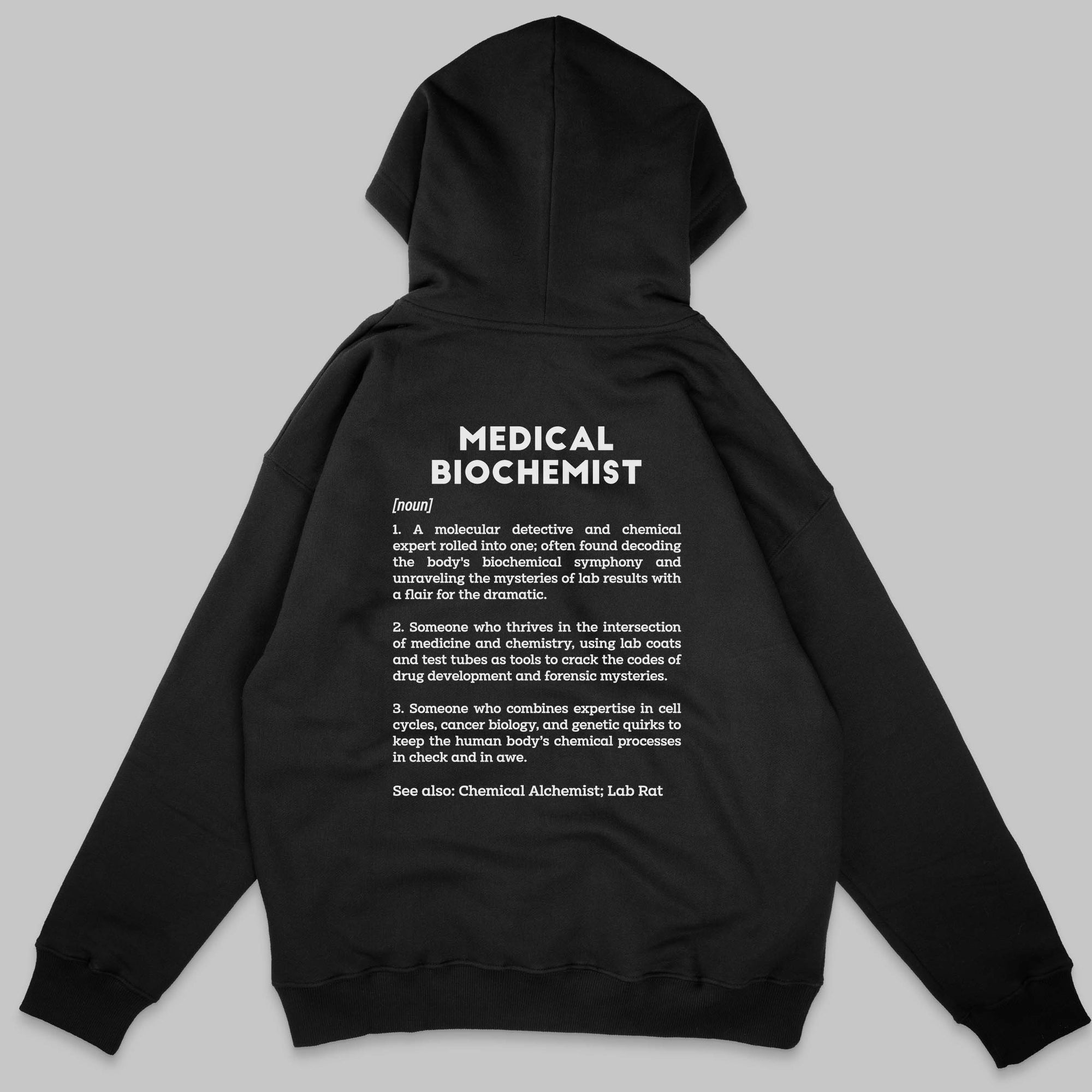 Definition Of Medical Biochemist - Personalized Unisex Zip Hoodie