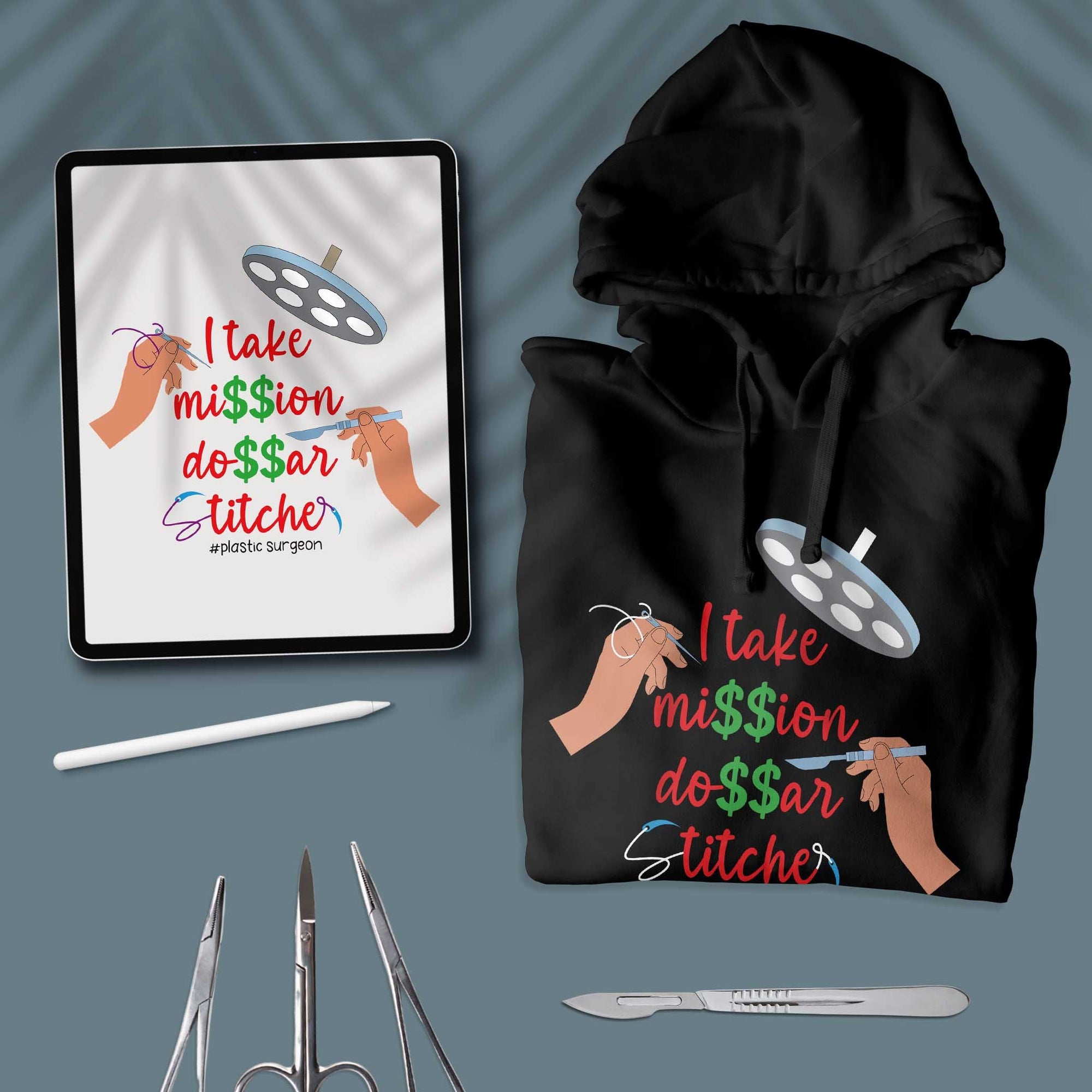 I Take Million Dollar Stitches - Unisex Hoodie