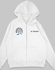 Definition Of Neurologist - Personalized Unisex Zip Hoodie