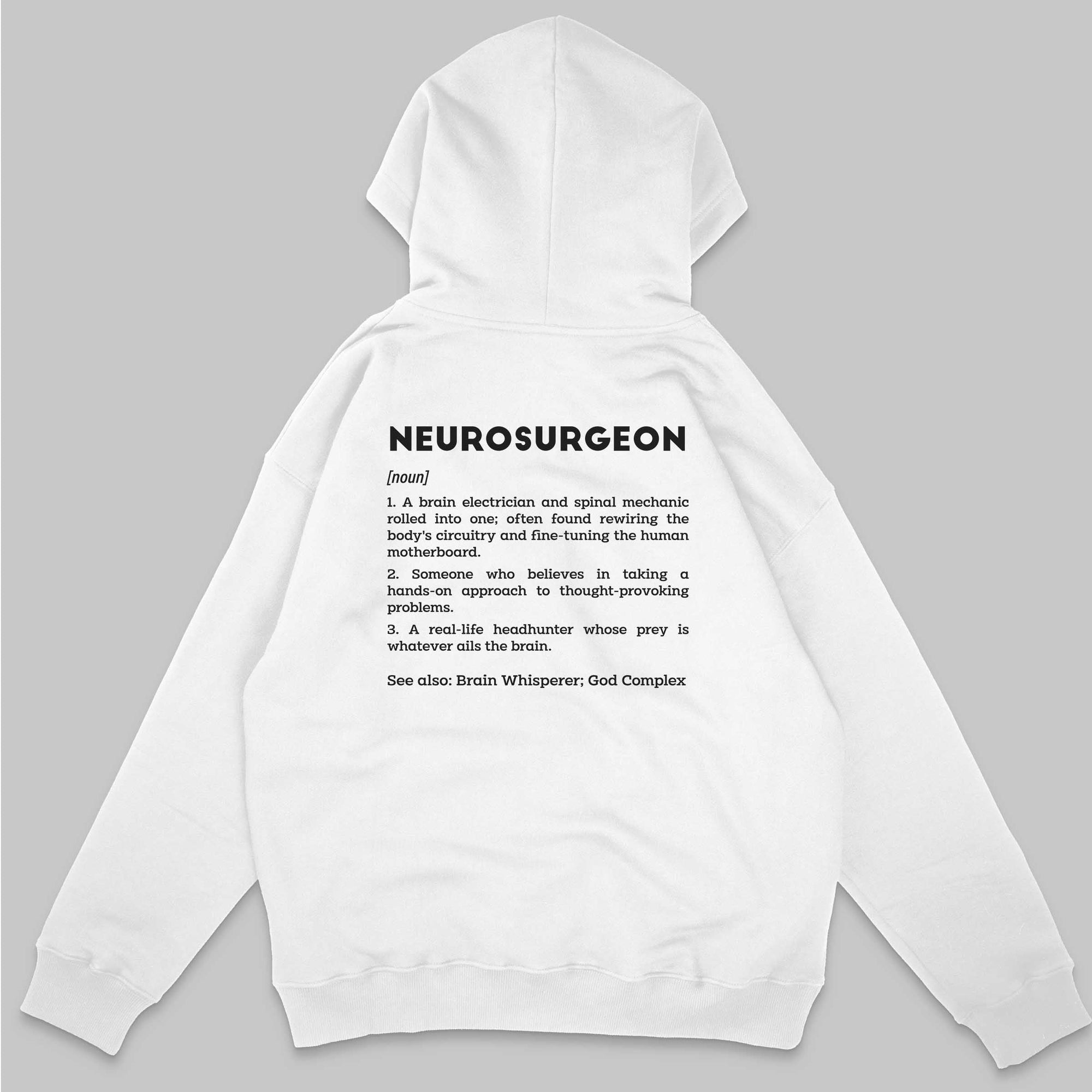 Definition Of Neurosurgeon - Personalized Unisex Zip Hoodie