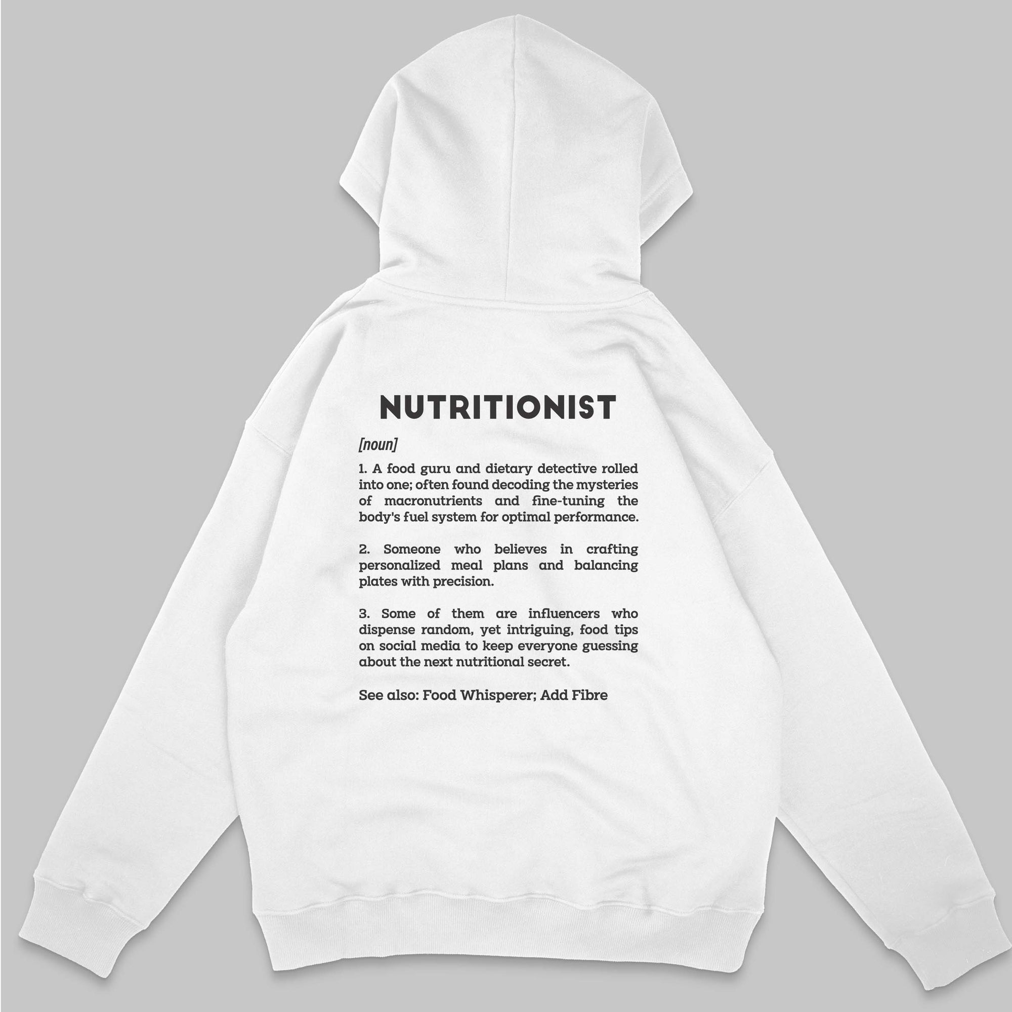 Definition Of Nutritionist - Personalized Unisex Zip Hoodie
