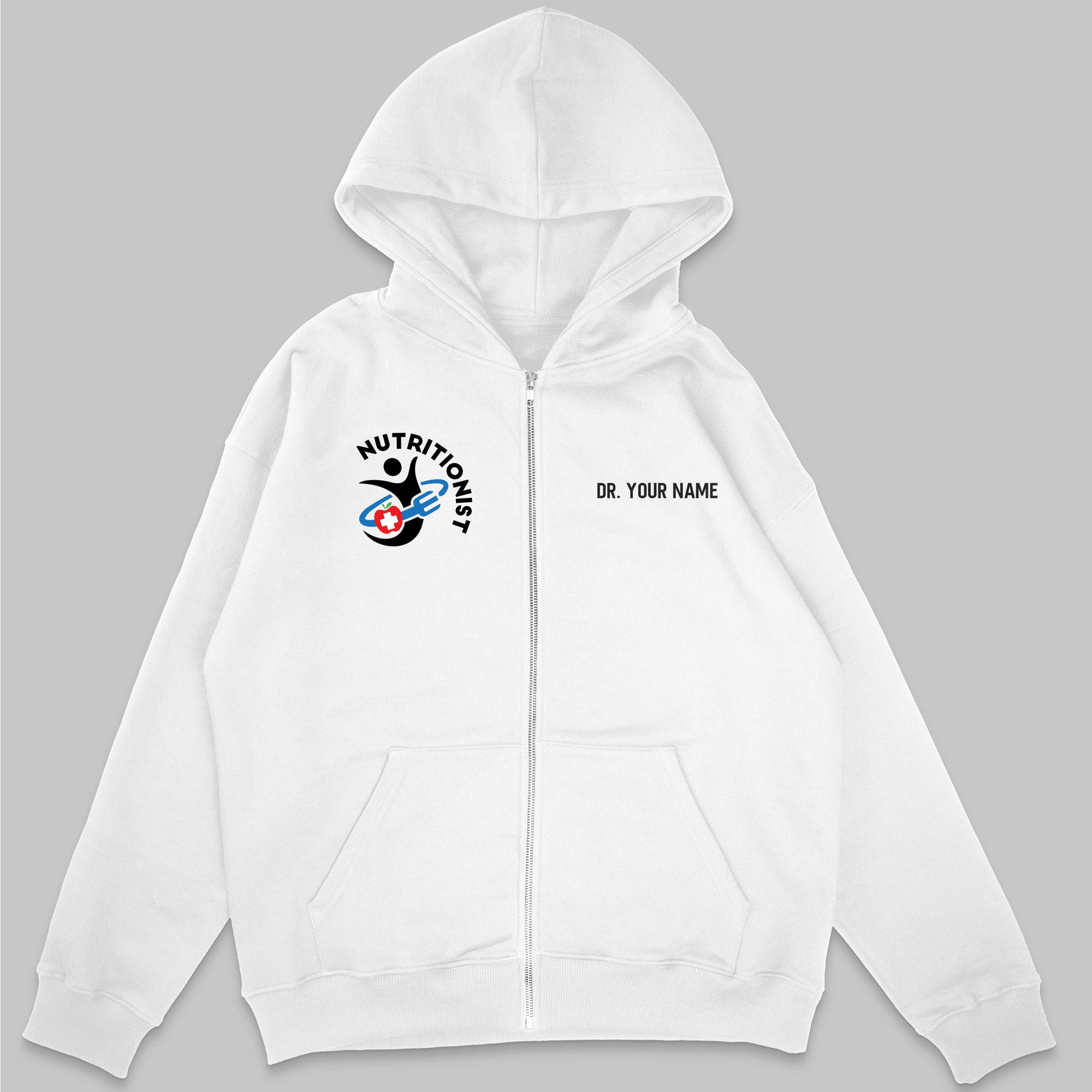 Definition Of Nutritionist - Personalized Unisex Zip Hoodie
