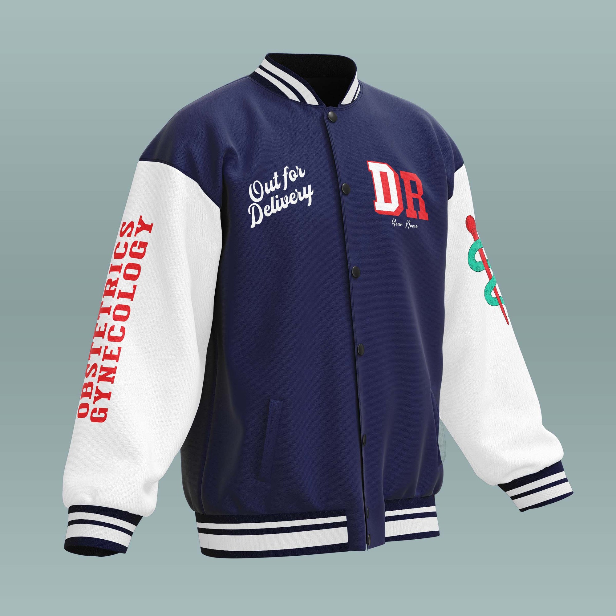 Obstetrician Gynecologist - Personalized Varsity Jacket