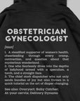 Definition Of Ob-Gyn - Personalized Unisex Zip Hoodie