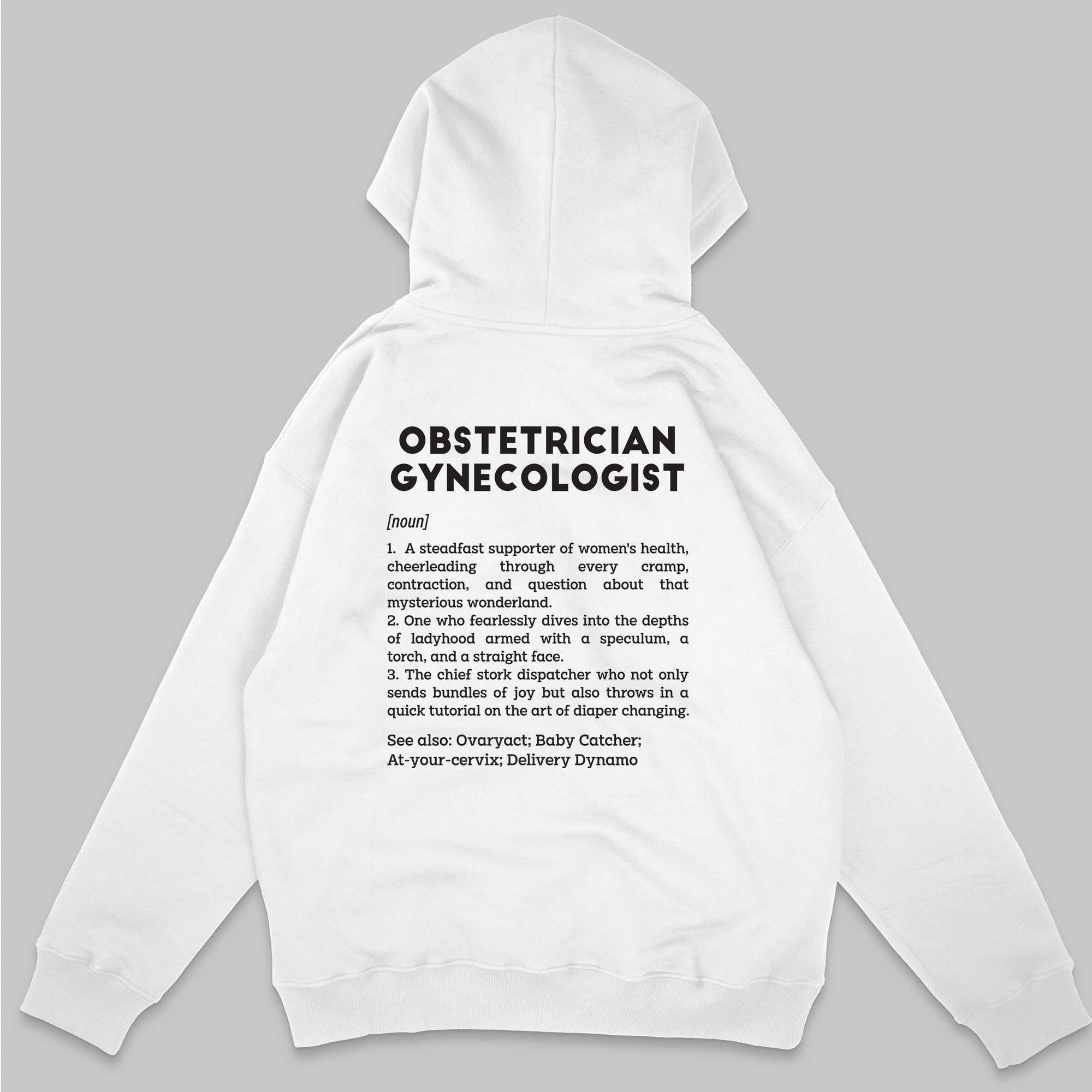 Definition Of Ob-Gyn - Personalized Unisex Zip Hoodie