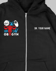 Definition Of Ob-Gyn - Personalized Unisex Zip Hoodie