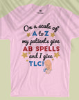 On A Scale Of A To Z - Unisex T-shirt