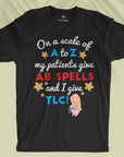 On A Scale Of A To Z - Unisex T-shirt