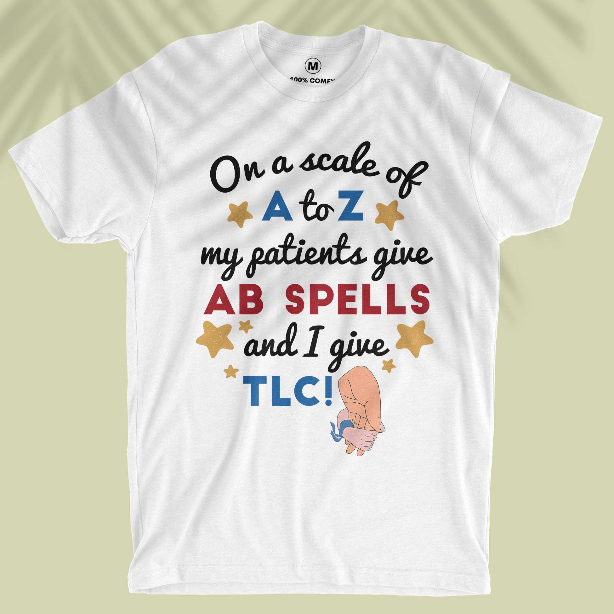 On A Scale Of A To Z - Unisex T-shirt